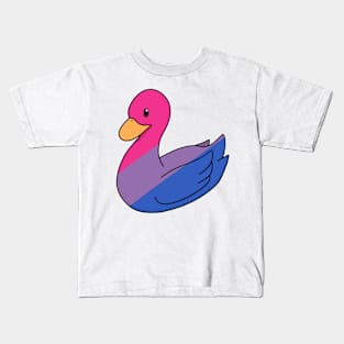 Light Bisexual Duck Kids T-Shirt